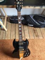 Guitare Epiphone SG Custom Ebony+ Housse, Musique & Instruments, Instruments à corde | Guitares | Électriques, Enlèvement, Comme neuf