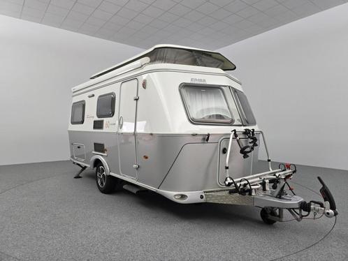 Eriba Touring Troll 542 GT 60 Years Edition Cassetteluifel, Caravans en Kamperen, Caravans, Overige, Eriba, 2 aparte bedden, 5 tot 6 meter