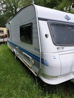 Hobby caravan 540 met mover, Luifel, Particulier, Hobby, Vast bed