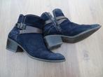 Enkellaarsjes dames blauw 41, Tamaris, Blauw, Lage of Enkellaarzen, Ophalen of Verzenden