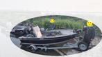 BASS Boat - PF BOAT 450, Watersport en Boten, Vis- en Consoleboten, Gebruikt, Elektrisch, Aluminium, Ophalen of Verzenden