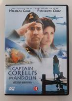 CAPTAIN CORELLI'S MANDOLIN, CD & DVD, DVD | Action, Comme neuf, Enlèvement ou Envoi, Guerre