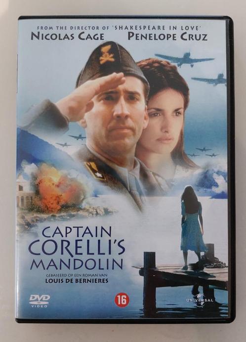 CAPTAIN CORELLI'S MANDOLIN, CD & DVD, DVD | Action, Comme neuf, Guerre, Enlèvement ou Envoi