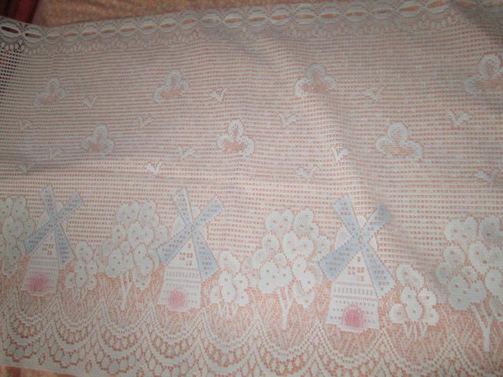 Rideau de voilage brise-bise blanc, Huis en Inrichting, Stoffering | Gordijnen en Lamellen, Nieuw, Minder dan 100 cm, 150 tot 200 cm