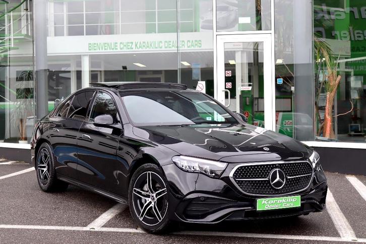 MERCEDES E300e 313CV PHEV PACK AMG NIGHT PANO COCKPIT FULL, Autos, Mercedes-Benz, Entreprise, Achat, Classe E, ABS, Caméra de recul