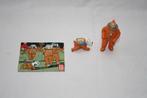 Tintin / Kuifje 2 kuifjesfiguren LU + puzzel LU, Collections, Comme neuf, Tintin, Statue ou Figurine, Enlèvement ou Envoi