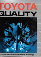 TOYOTA "QUALITY" 1985, Livres, Autos | Brochures & Magazines, Comme neuf, Enlèvement ou Envoi, Toyota