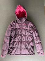 Ski jas Protest meisjes maat 176 bordeau met roze print, Ophalen, Gebruikt, Protest, Kleding
