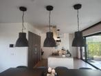 4× IKEA HEKTAR hanglamp – Ø 38 cm – goede staat, Maison & Meubles, 75 cm ou plus, Enlèvement, Utilisé, Métal
