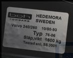 Volvo Trekhaak 240+260+245 1981+ max 1600kg EU goedkeuring 9, Auto-onderdelen, Trekhaken