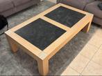 Salontafel, Huis en Inrichting, Tafels | Salontafels, Ophalen, 100 tot 150 cm, Eikenhout, Nieuw