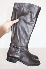 Schitterende Bruin Leren Lamica Laarzen s2 (Maat 38) € 50,-, Kleding | Dames, Hoge laarzen, Bruin, Verzenden, Lamica
