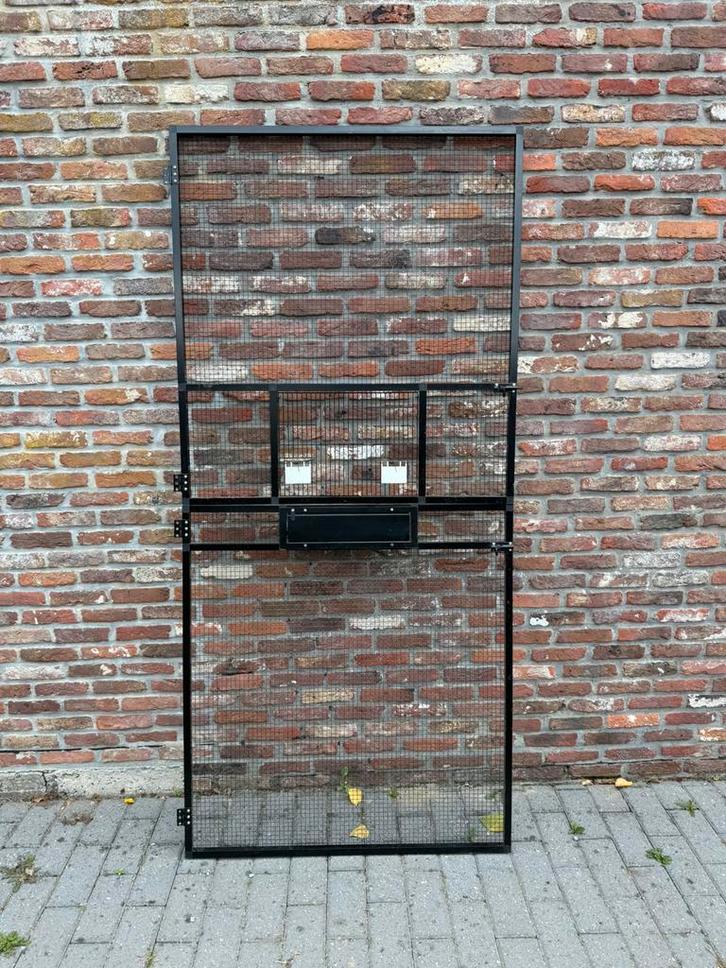 Fronten volière aluminium, Dieren en Toebehoren, Vogels | Hokken en Kooien, Zo goed als nieuw, Volière, Aluminium, Ophalen