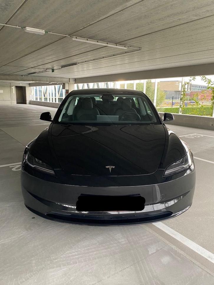 Tesla Model 3 - overname contract, Auto's, Tesla, Particulier, Model 3, Elektrisch, 5 deurs, Automaat, Zwart, Zwart, Kunstmatig leder