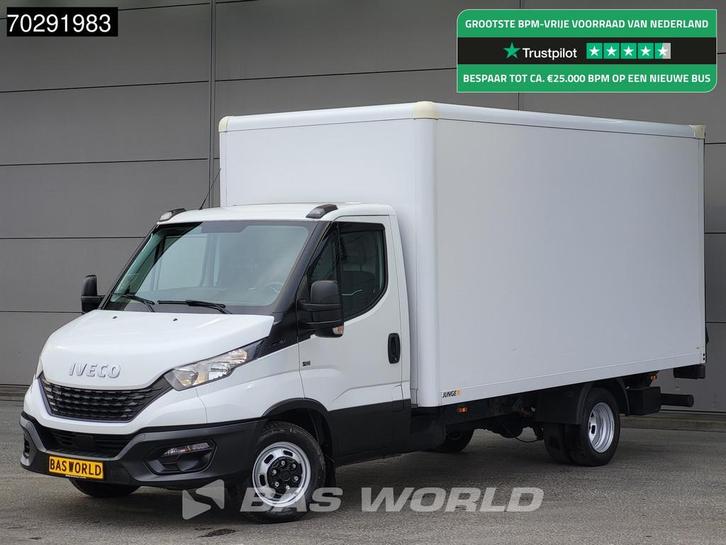 Iveco Daily 35C16 Laadklep Bakwagen Dubbellucht Airco Euro6, Auto's, Bestelwagens en Lichte vracht, Bedrijf, Te koop, Airconditioning
