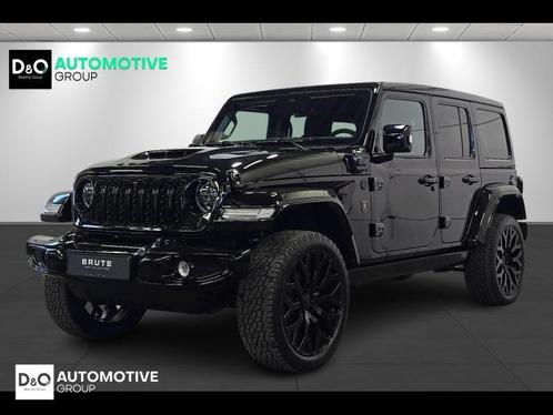 Jeep Wrangler BRUTE Black Series, Auto's, Jeep, Bedrijf, Wrangler, Adaptive Cruise Control, Airbags, Airconditioning, Bluetooth