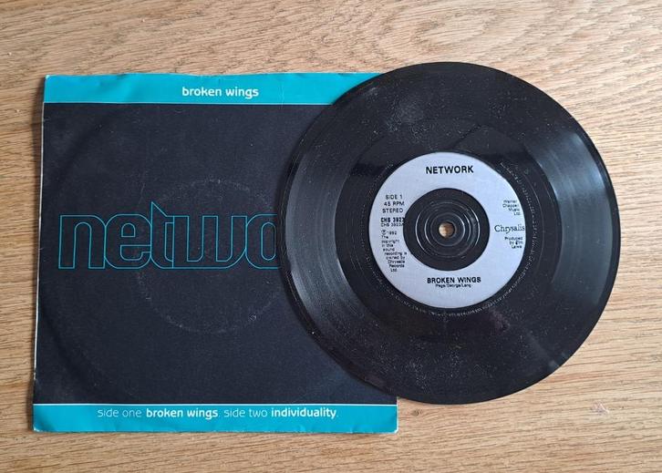 Network - Broken Wings, Cd's en Dvd's, Vinyl Singles, Gebruikt, Single, Overige genres, 7 inch, Ophalen of Verzenden