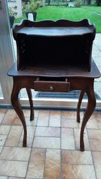 telefoon kastje massief eik, Huis en Inrichting, Ophalen, Minder dan 50 cm, Gebruikt, Met lade(s)