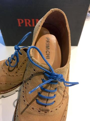 Beige suède schoenen — Primichi — 39      beschikbaar voor biedingen
