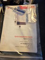 Hybride omvormer Goodwe 5000-EH, Ophalen, Zo goed als nieuw, Compleet systeem, Minder dan 100 wattpiek
