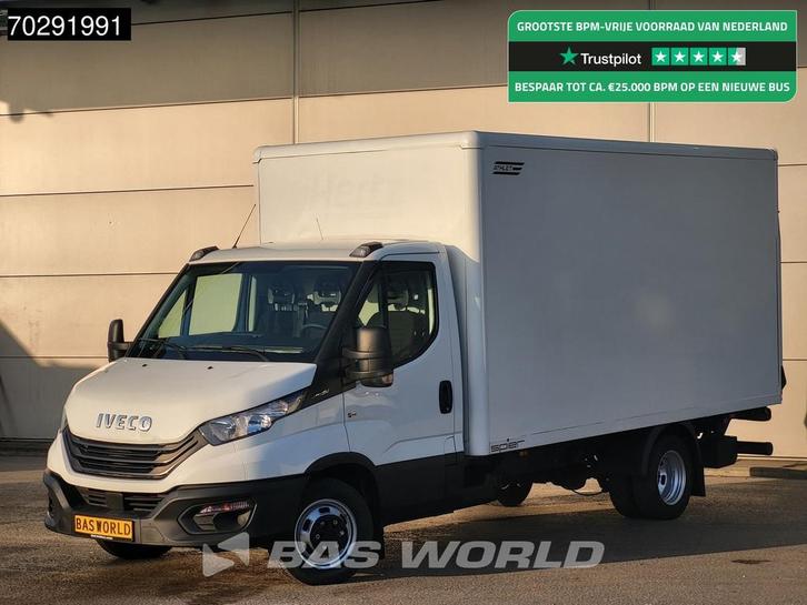 Iveco Daily 35C16 Laadklep Bakwagen Dubbellucht Airco Euro6, Auto's, Bestelwagens en Lichte vracht, Bedrijf, Te koop, Airconditioning