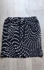 Zwart rokje met beige print, Zwart, Ophalen of Verzenden, Zo goed als nieuw, Maat 34 (XS) of kleiner