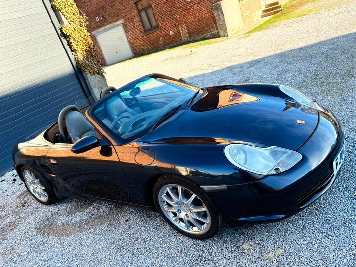 Porsche boxster RHD 2.7i 2004 Tiptronic, Auto's, Porsche, Particulier, Sportpakket, Benzine, Cabriolet, Automaat, Zwart, Zwart