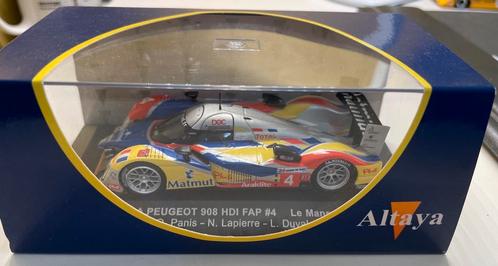 1/43 Peugeot 908 HDI FAP Le Mans 2010, Hobby en Vrije tijd, Modelauto's | 1:43, Zo goed als nieuw