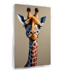 Girafe curieuse au cou élégant - Toile d'art moderne 6, Envoi