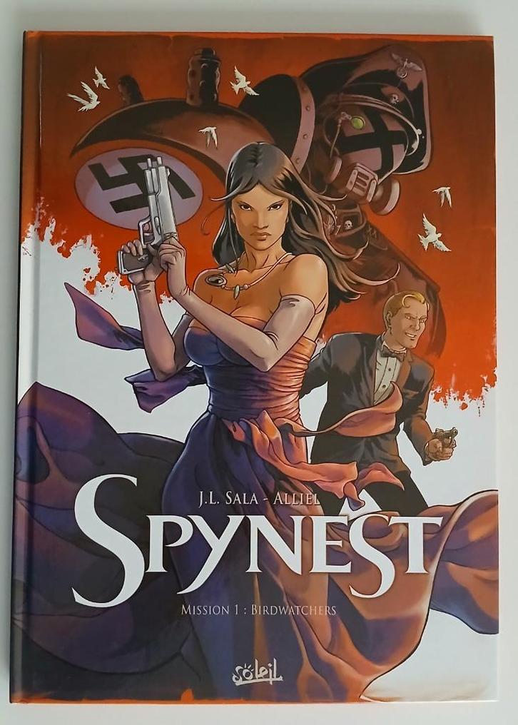 BD Spynest 1 EO dédicace Neuf Alliel Sala, Boeken, Stripverhalen, Zo goed als nieuw, Eén stripboek, Ophalen of Verzenden