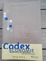 Studieboek : codex Economie, Ophalen, Gelezen, Economie en Marketing