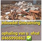 Inboedel ontruiming ophaling bouw mix afval, Immo, Antwerpen (stad)