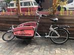 Gazelle cabby, Fietsen en Brommers, Fietsen | Bakfietsen, Ophalen, Gebruikt, 3 kinderen, Opvouwbaar