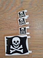 Lego Pirates vlaggen, Gebruikt, Ophalen of Verzenden, Lego, Losse stenen