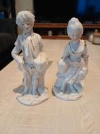 2 porseleinen beeldjes, Ophalen