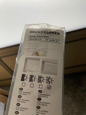 Store enrouleur IKEA Skogsklöver 120 X 195 cm beschikbaar voor biedingen
