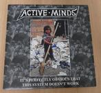 LP  Active Minds ‎– It's Perfectly Obvious That This Sys, CD & DVD, Vinyles | Hardrock & Metal, Utilisé, Enlèvement ou Envoi