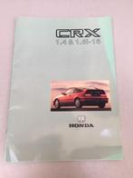 Honda CRX brochure, Livres, Autos | Brochures & Magazines, Enlèvement ou Envoi, Honda