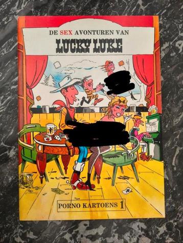 De Sex Avonturen Van Lucky Luke / 18 + NIEUWSTAAT  beschikbaar voor biedingen