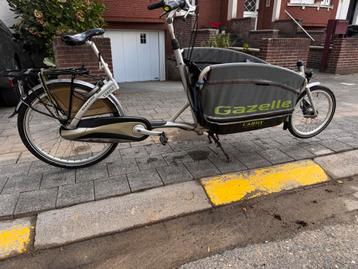 Gazelle Cabby bakfiets – klaar voor nieuwe avonturen beschikbaar voor biedingen