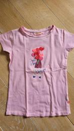 Roze T-shirt hartjes - Someone - maat 128 (8 jaar), Enfants & Bébés, Vêtements enfant | Taille 128, Comme neuf, Fille, Chemise ou À manches longues