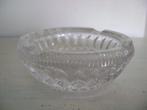 oude asbak in kristal 14cm, Ophalen of Verzenden