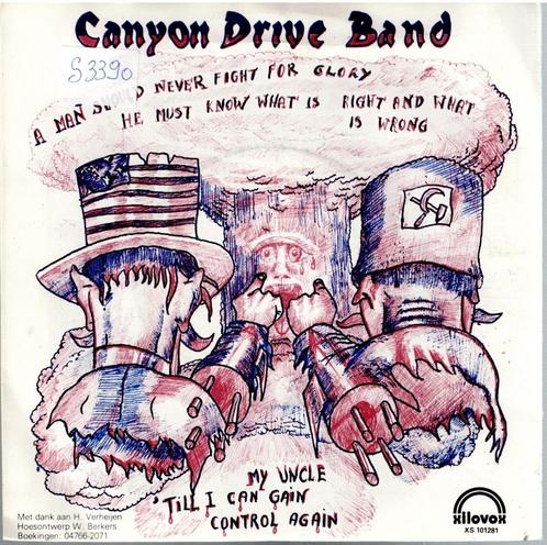 Vinyl, 7"   /   Canyon Drive Band – My Uncle, CD & DVD, Vinyles | Autres Vinyles, Autres formats, Enlèvement ou Envoi