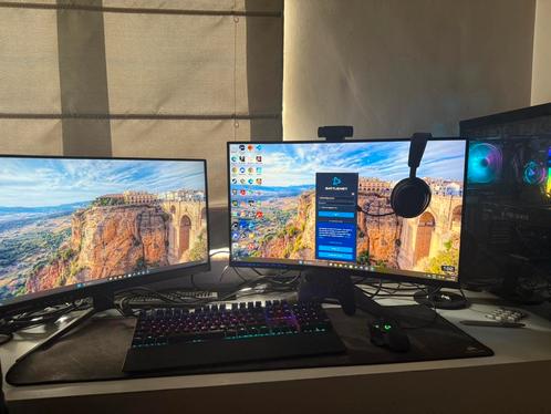 High-End Gaming PC RTX 4070 – vandaag weg voor €1100!, Computers en Software, Desktop Pc's, Gebruikt, 3 tot 4 Ghz, SSD, 32 GB