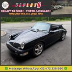 Porsche 964 3.6L 250CV 1992, Autos, Porsche, Noir, 1405 kg, Achat, 183 kW