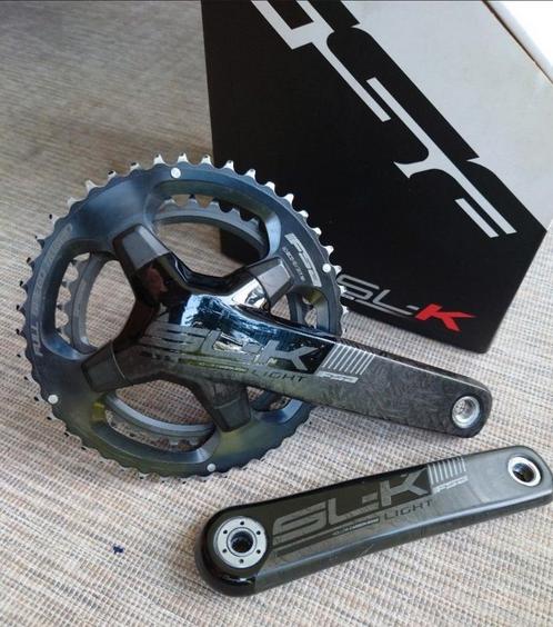 Pédalier fsa slk light carbone ultegra dura ace sram rotor, Vélos & Vélomoteurs, Vélos Pièces, Comme neuf, Vélo de course, Enlèvement ou Envoi