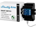 Shelly Pro 4PM, Interrupteur connecté sur rail DIN, W-Fi,..., Enlèvement, Comme neuf, Distance