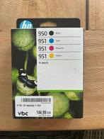 HP 950/951XL MULTIPACK Cartridges + HP 950 Zwart origineel, Computers en Software, Printerbenodigdheden, Ophalen of Verzenden
