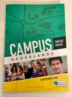 Campus Nederlands Vademecum Tweede graad, Enlèvement ou Envoi, Comme neuf, Secondaire, Néerlandais