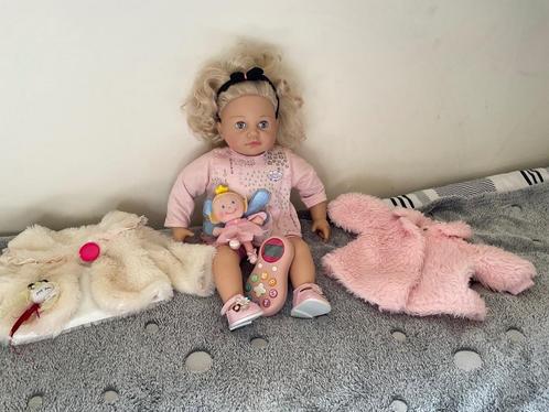 Pop Zapf creation Little Sunshine interactief, Kinderen en Baby's, Speelgoed | Poppen, Gebruikt, Babypop, Ophalen of Verzenden